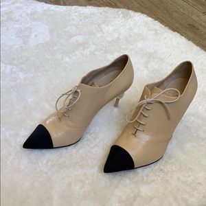 Chanel Lace Up Bootie